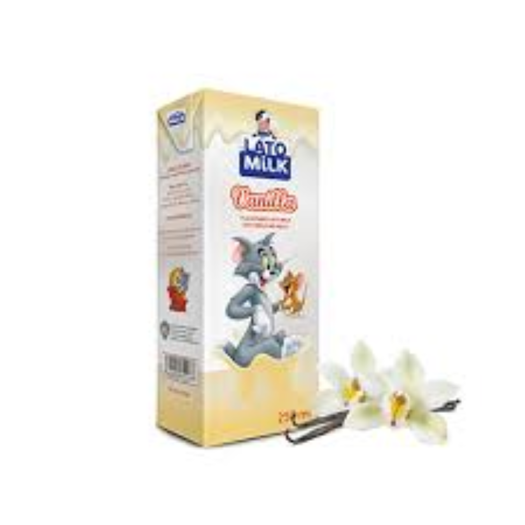 LATO VANILLA FLAVOURED UHT MILK 250ML